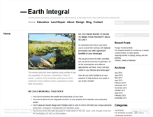 Tablet Screenshot of earthintegral.com